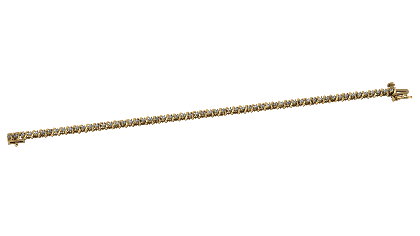 Brazalete de Ondas 1ct