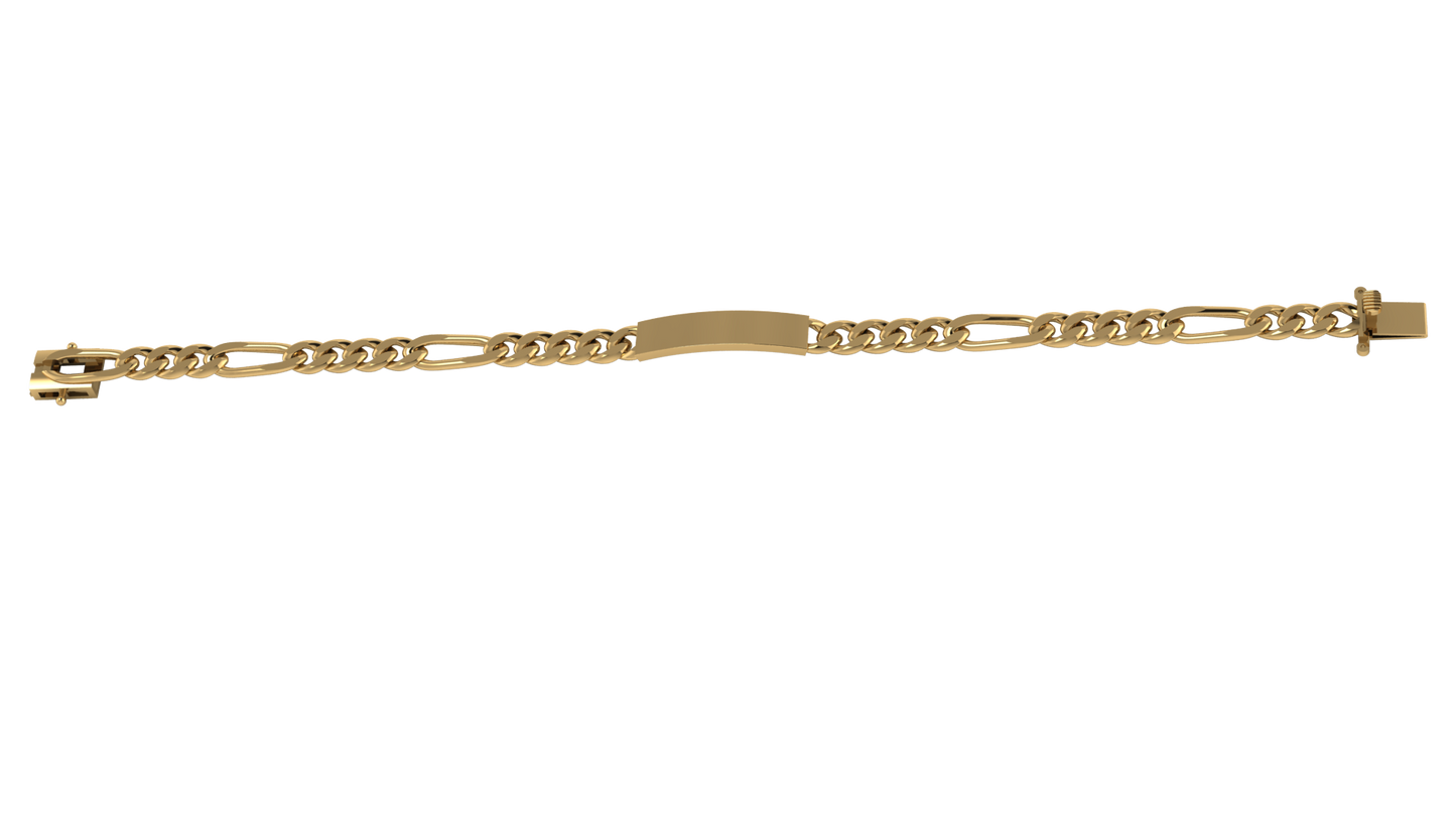 Brazalete de Borde Liso Personalizable