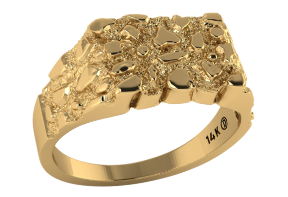Nugget Knight Ring