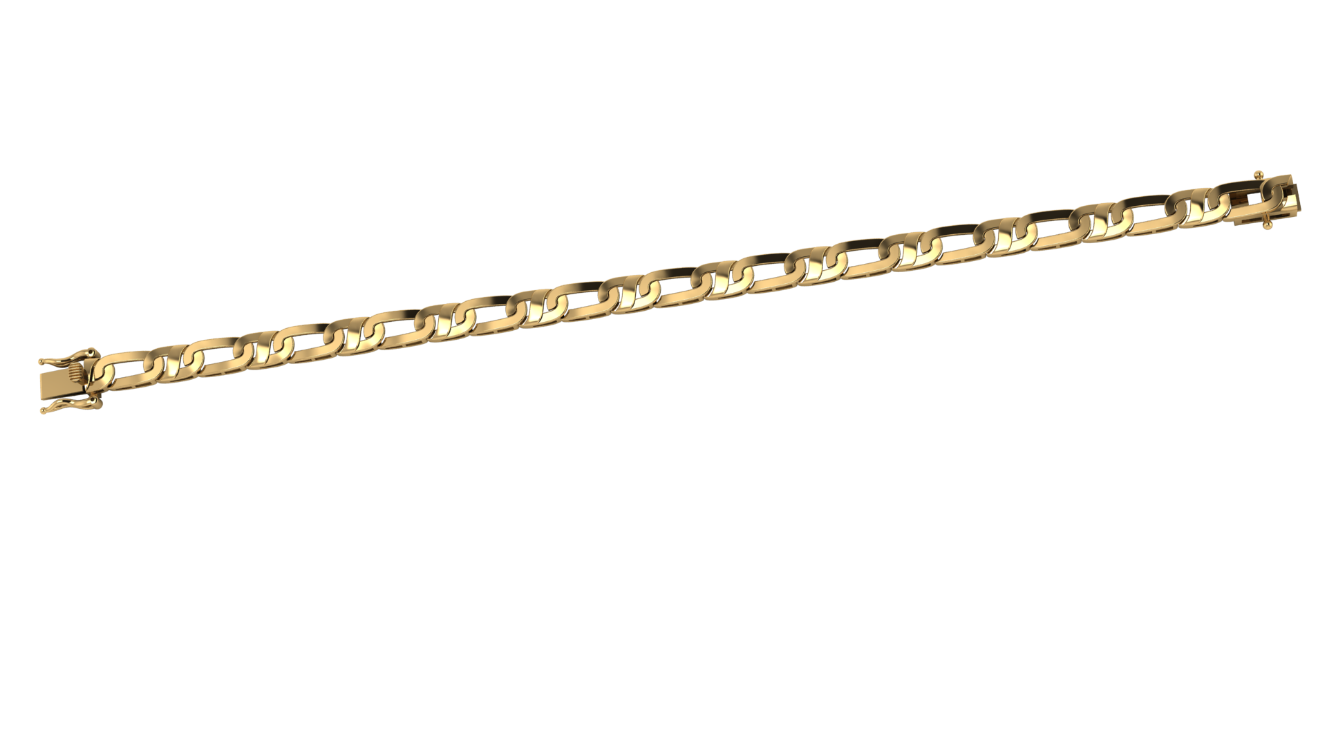 Brazalete de Eslabones Ovalados