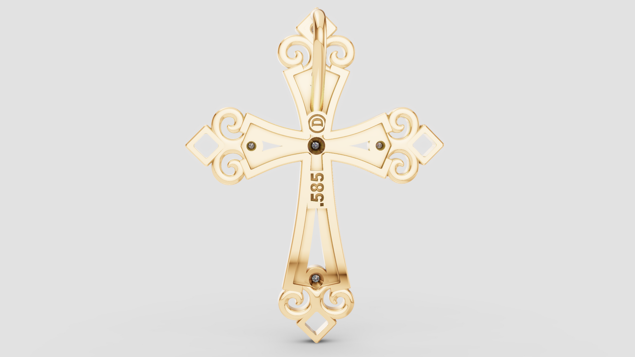 Colgante de Cruz Alba