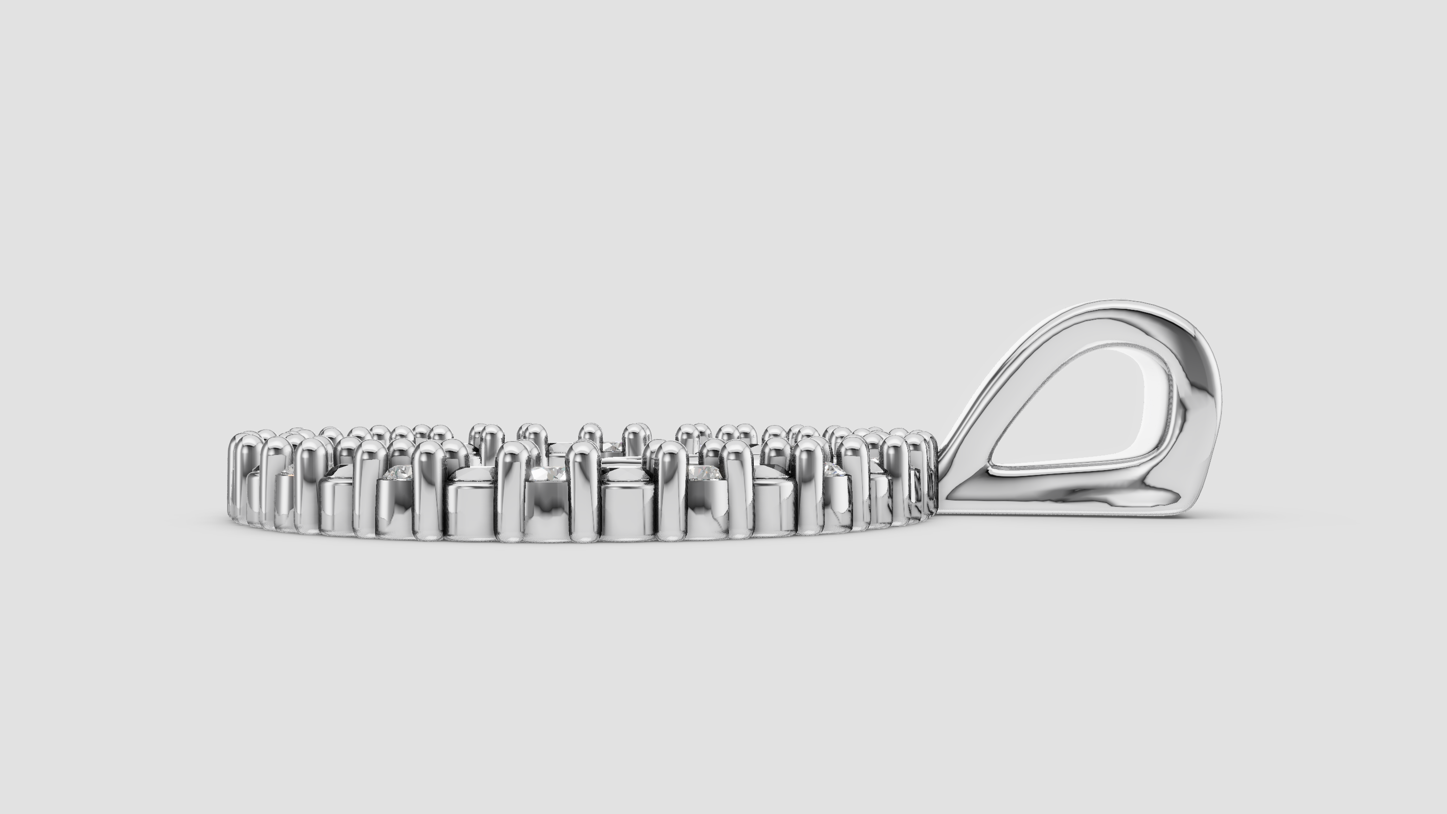 Colgante Corazon Brillante