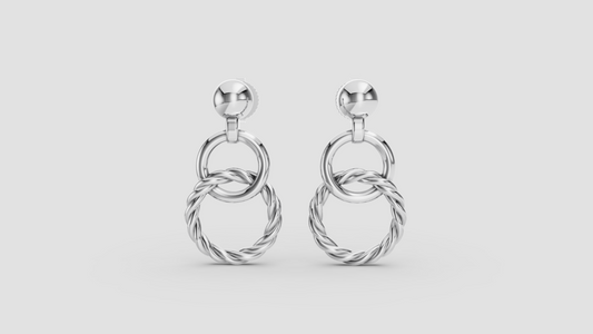 United Hoop Earrings