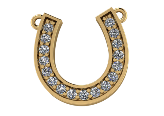 Collar de Herradura con diamantes
