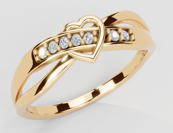 Anillo Corazón
