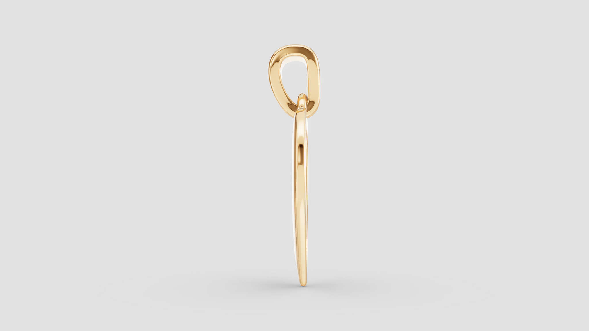 Colgante de Corazón Dorado