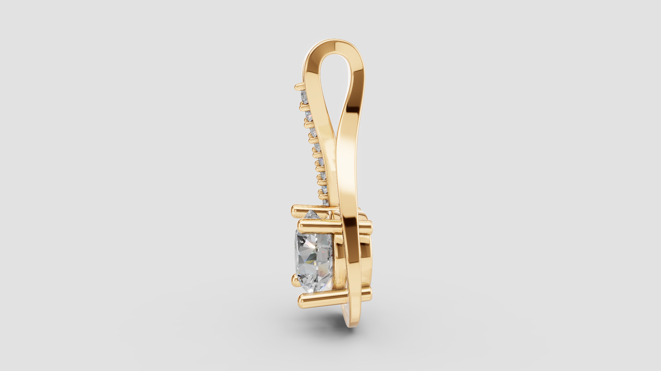 Colgante Gota de Diamantes