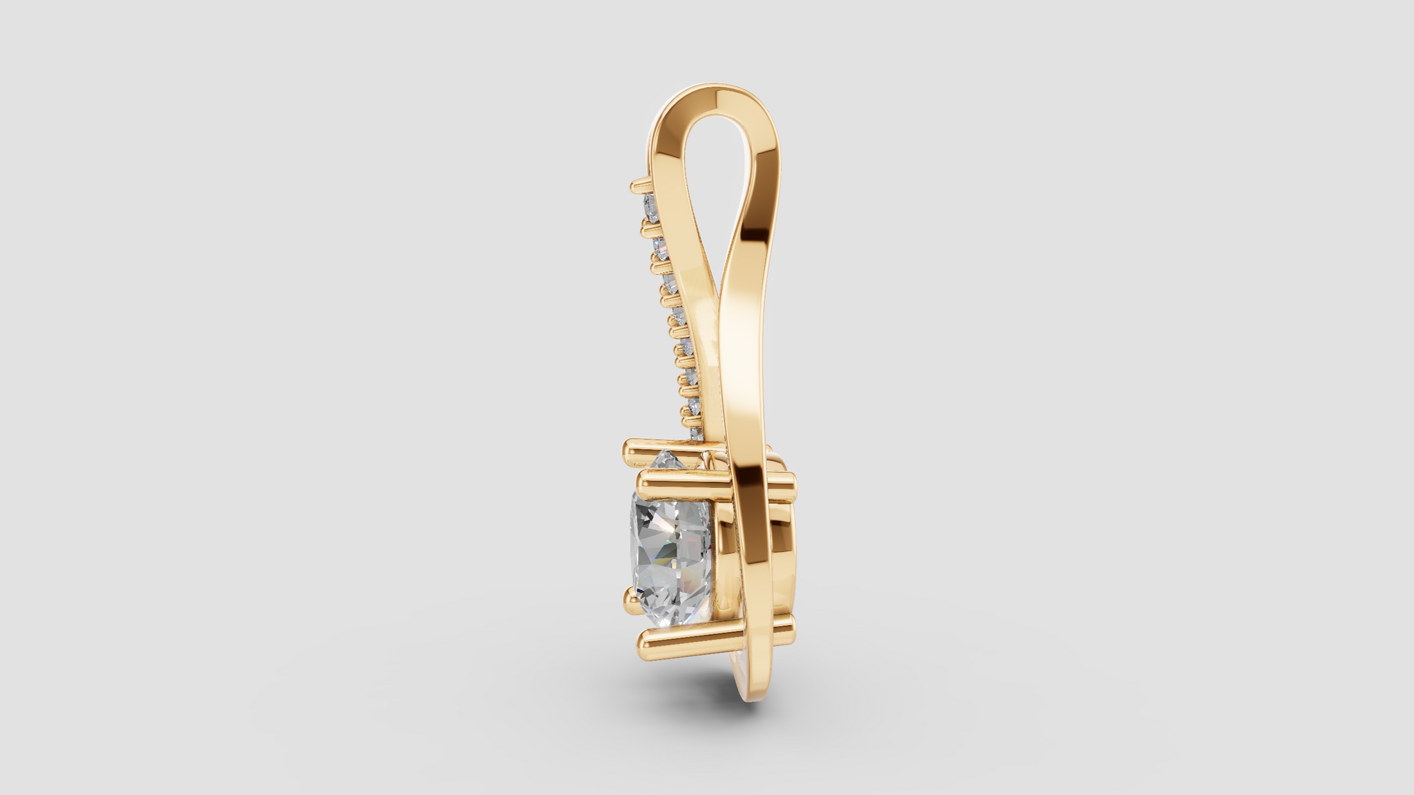 Colgante Gota de Diamantes