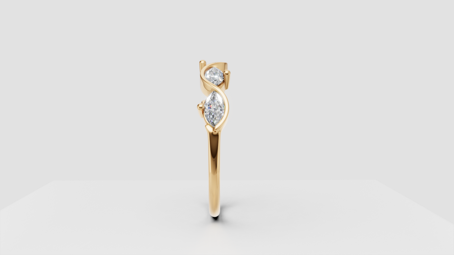 Anillo Gorguera de Diamantes