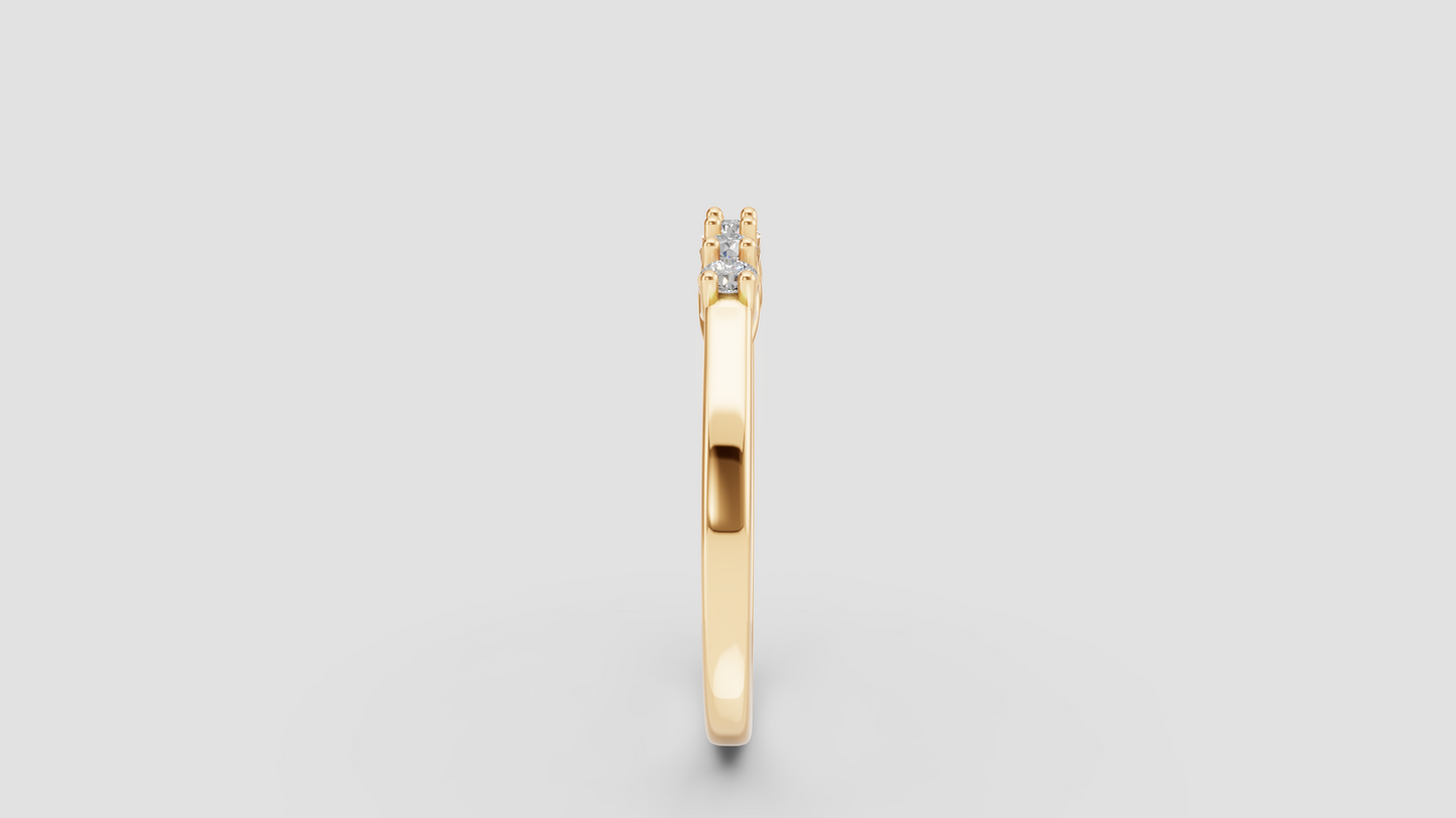 Anillo Cinco Destellos