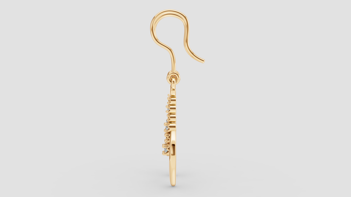 Aretes Cascada de Estrellas