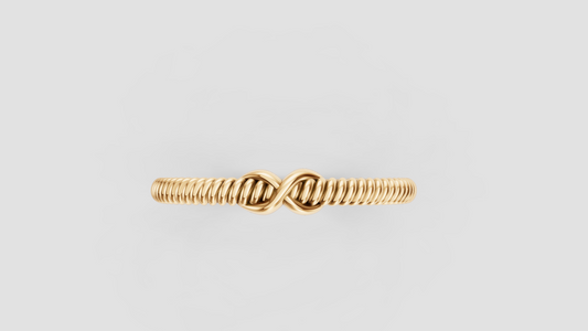 Anillo Nudo Infinito