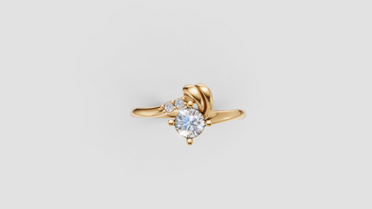 Anillo de Diamantes Pirueta