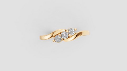 Anillo Trilogía Brillante