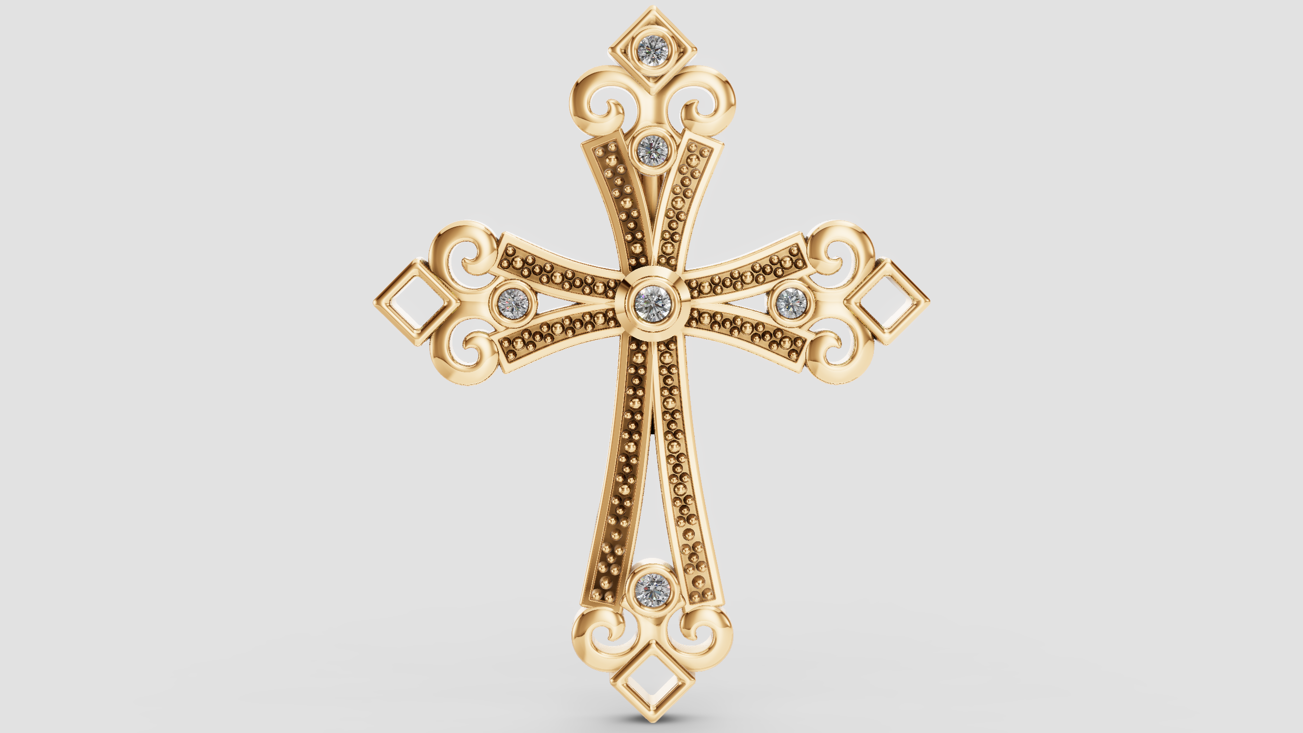 Colgante de Cruz Alba