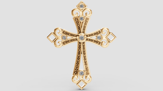 Colgante de Cruz Alba