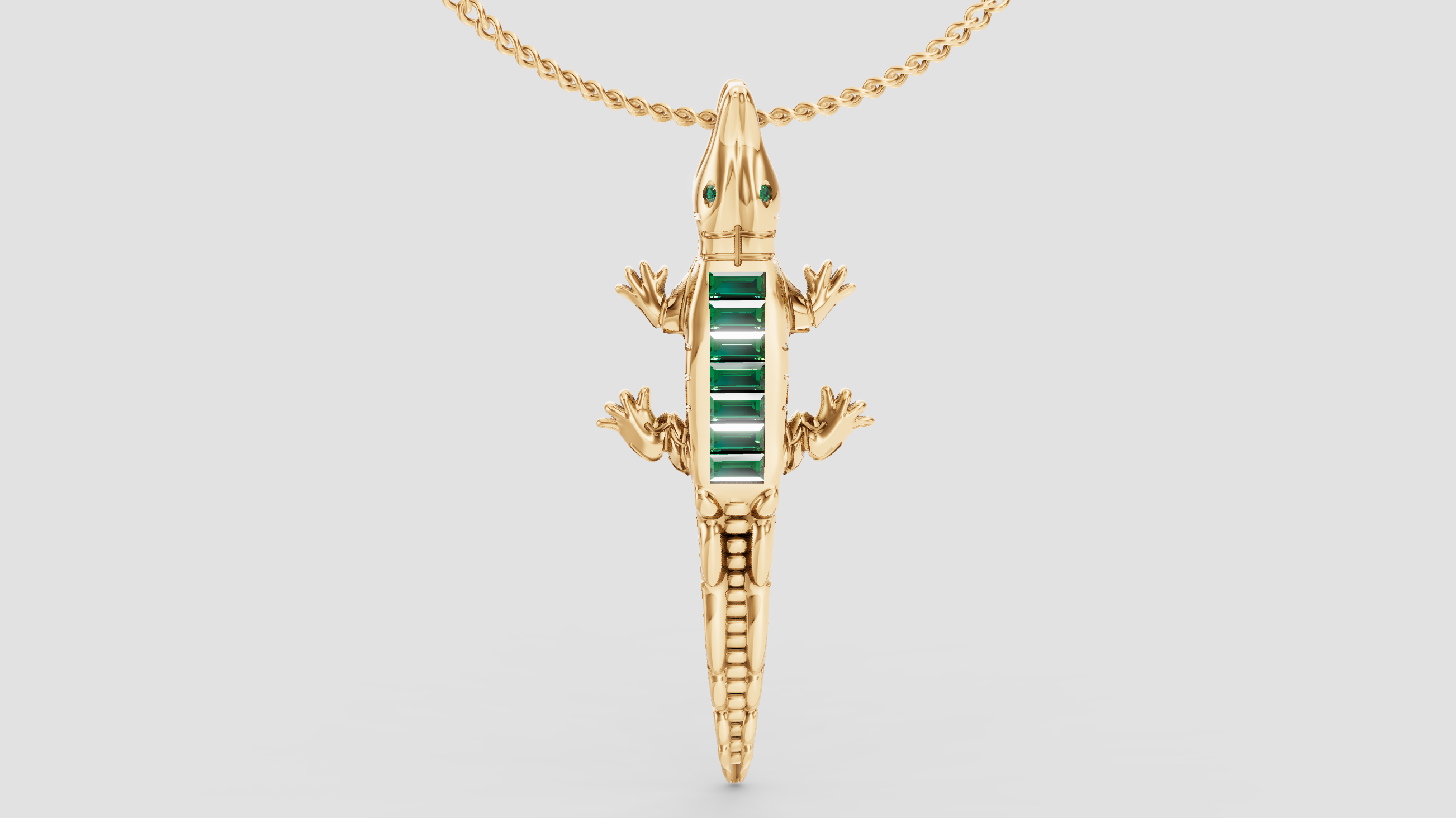 Colgante de Cocodrilo