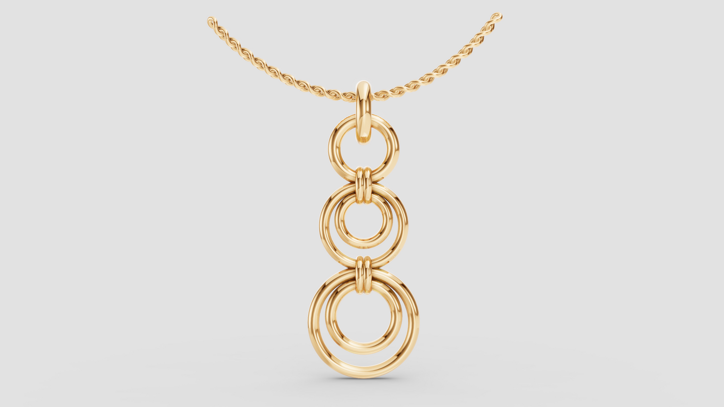 Colgante Cascada de Aros