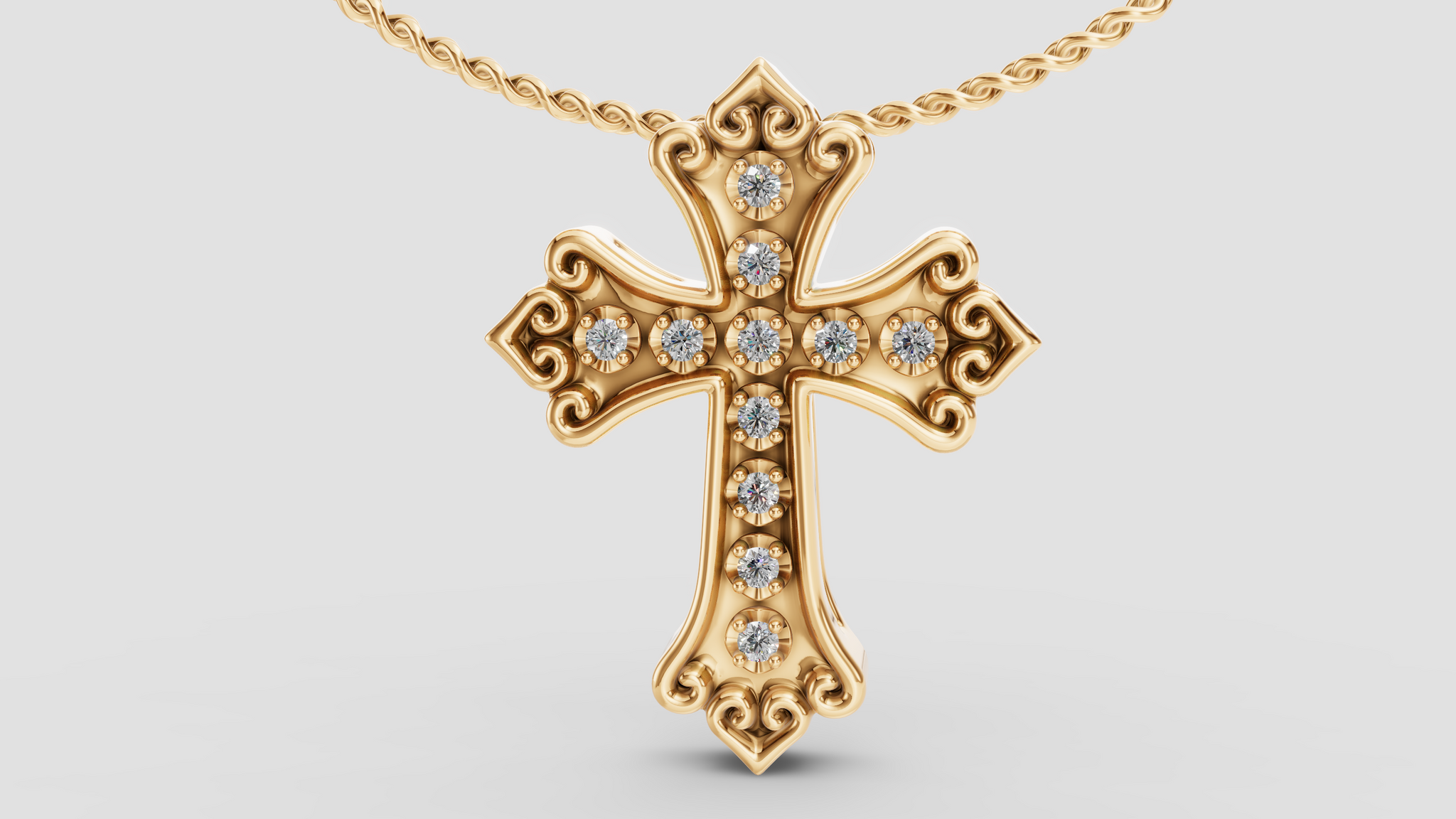 Pendante Cruz de Milagros