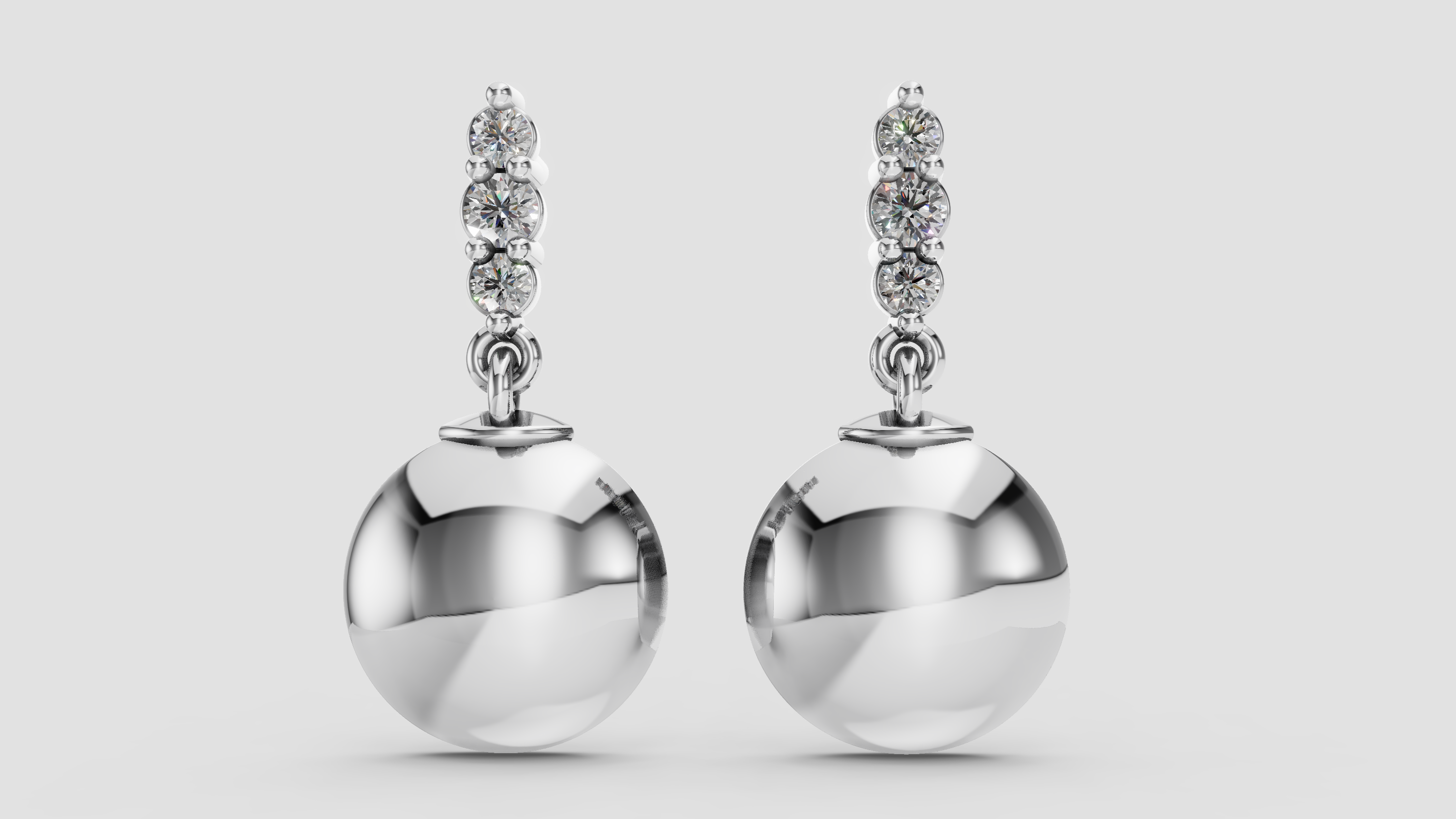 Semi-sphere Earrings