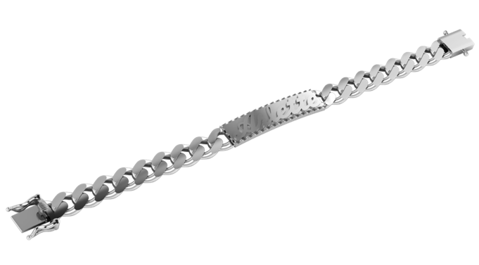 Brazalete con Placa Personalizable