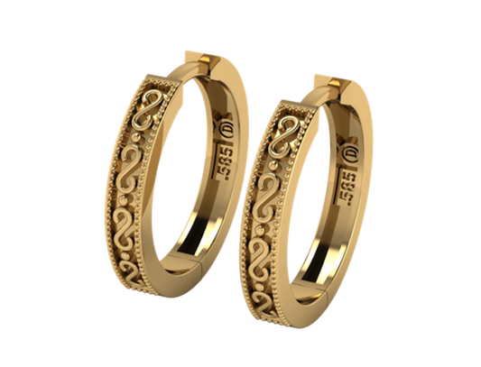 Arracadas con Grecas