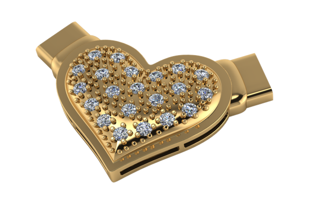 Radiant Heart Necklace