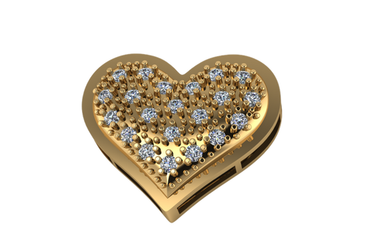 Collar de Corazón Lucero de Amor