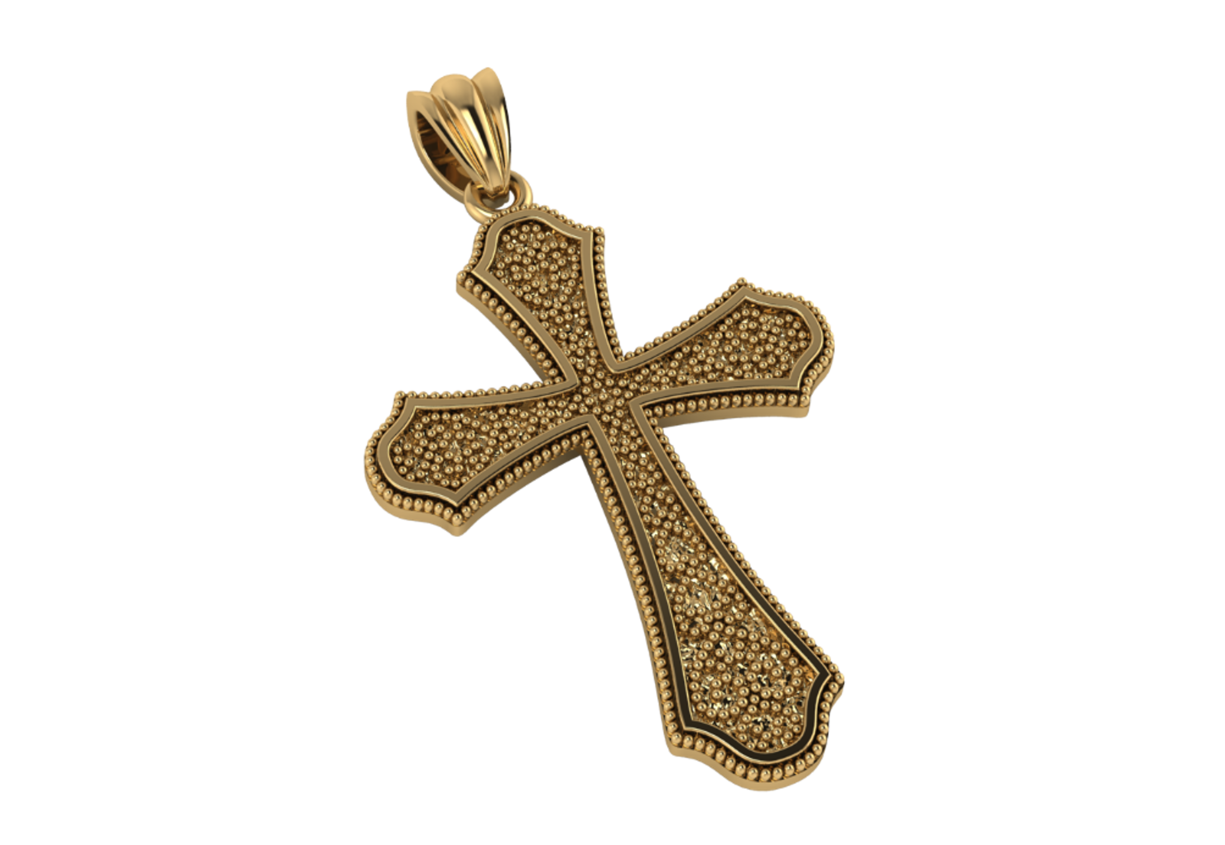 Colgante de Cruz Ornamentada