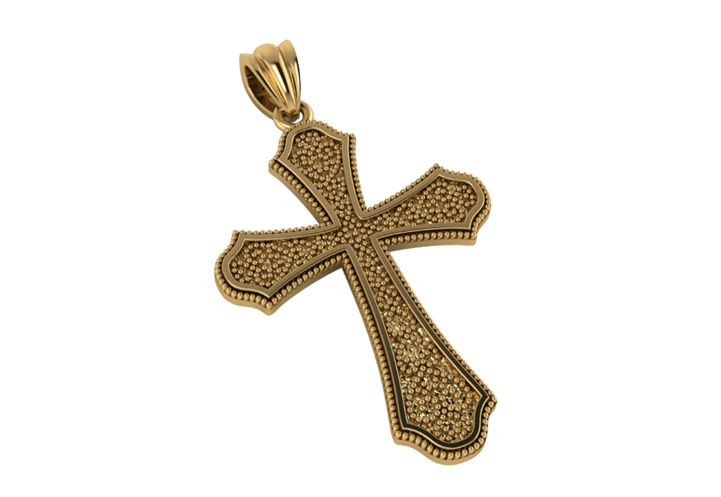 Colgante de Cruz Ornamentada