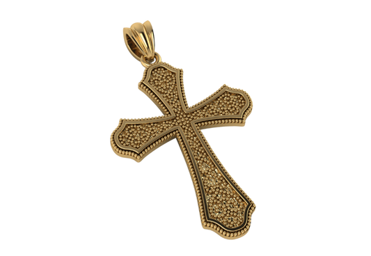 Colgante de Cruz Ornamentada