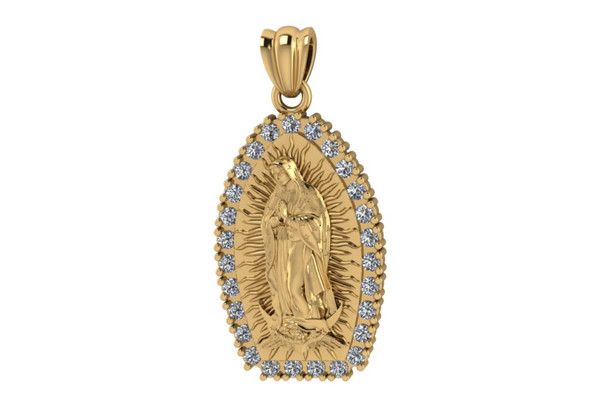 Colgante Virgen de Guadalupe