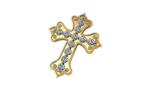 Colgante de Cruz Trilobada