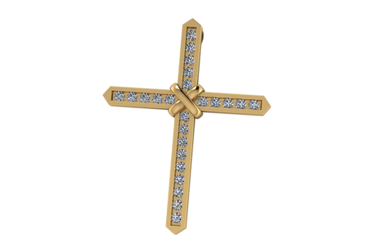 Colgante de Cruz Atada