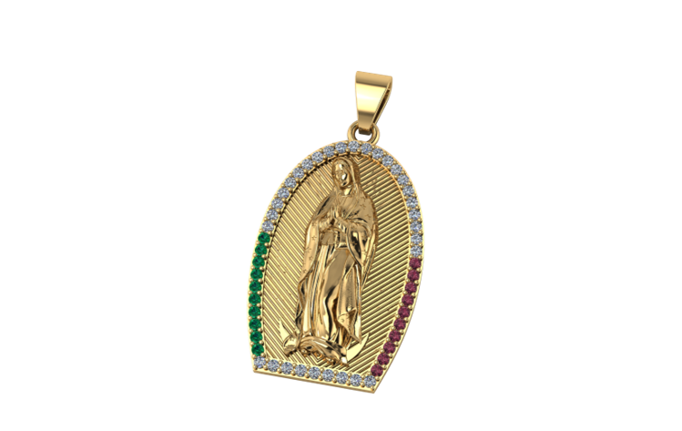Colgante Nuestra Señora de Guadalupe