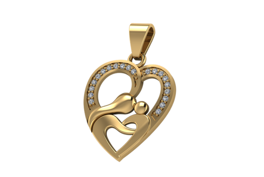 Colgante de Madre e Hijo