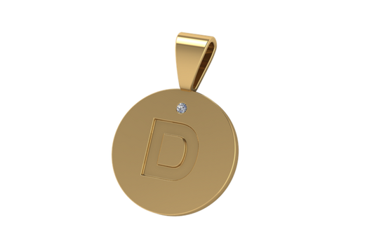 Colgante Personalizable con Inicial