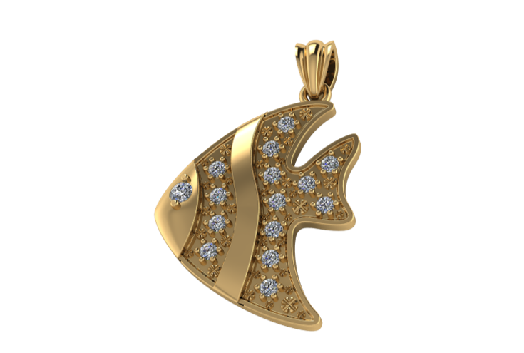 Colgante de Pez Angel