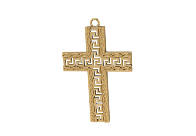 Colgante de Cruz Laberinto