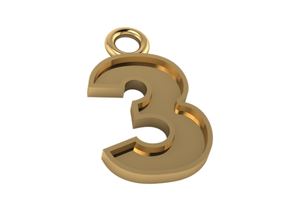 Colgante de Numeros