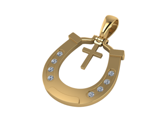 Colgante Cruz de la Suerte