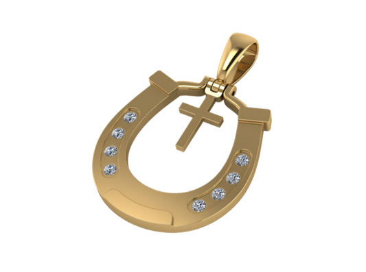 Colgante Cruz de la Suerte