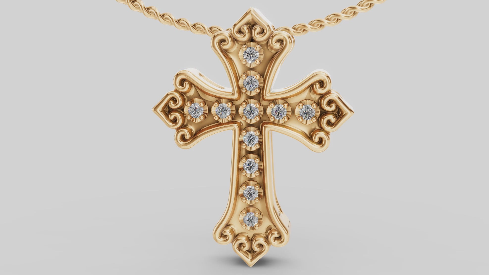 Pendante Cruz de Milagros