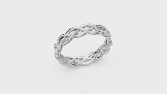 Anillo Trenzado
