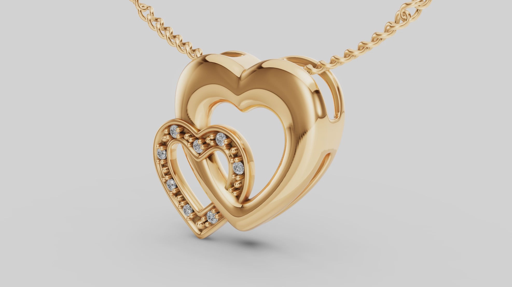 Colgante Corazones Unidos