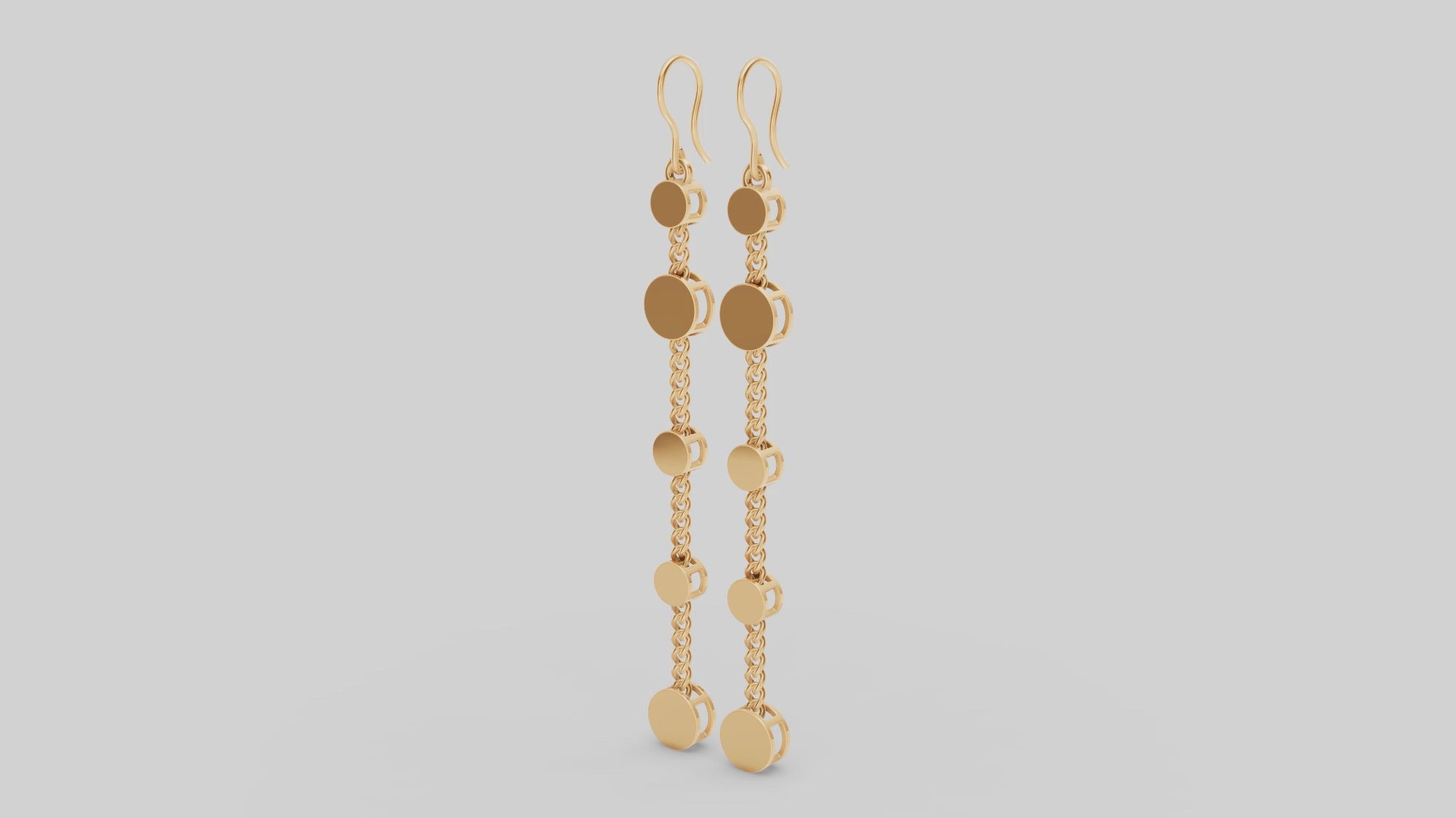 Disc Earrings
