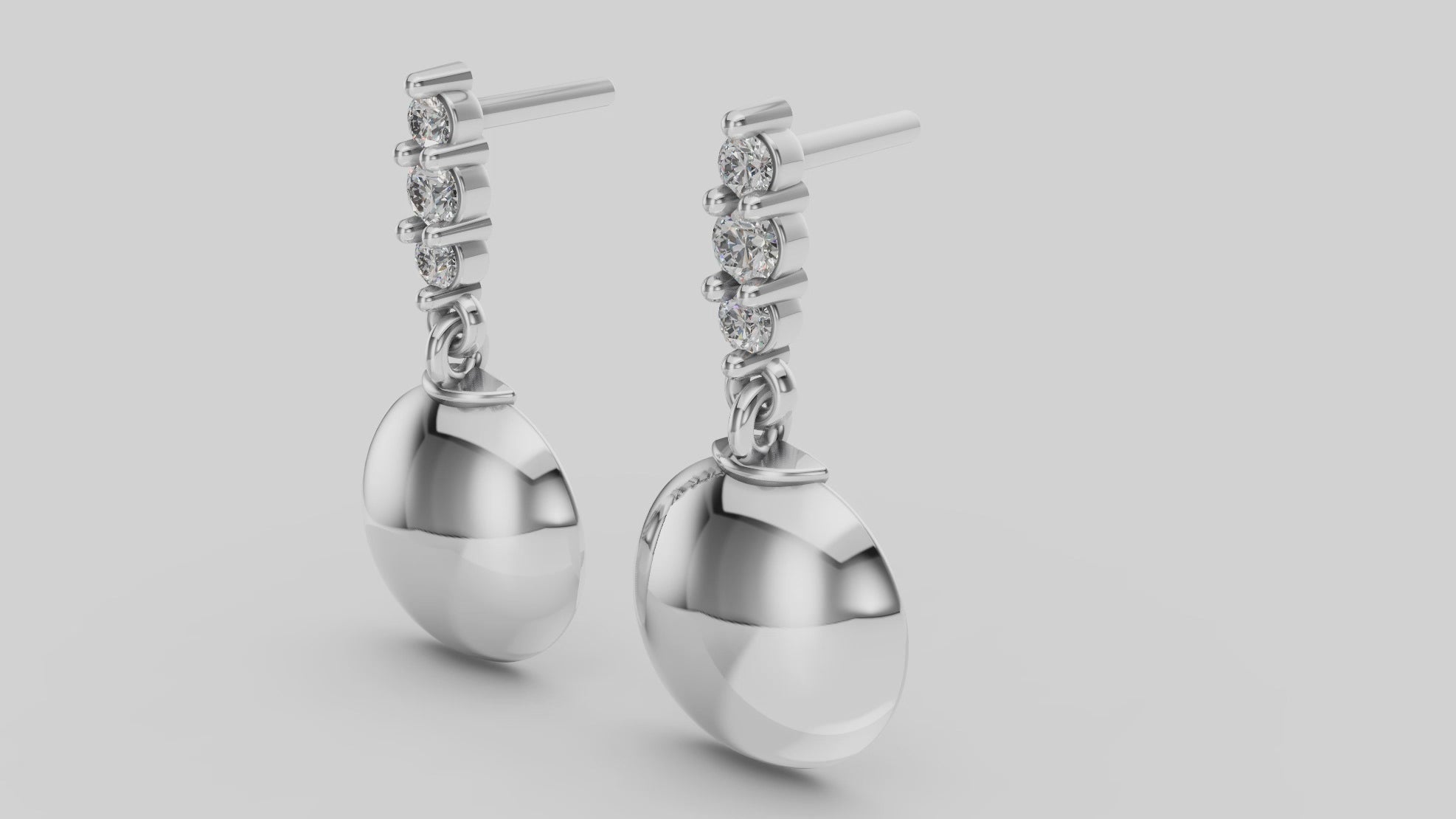 Semi-sphere Earrings