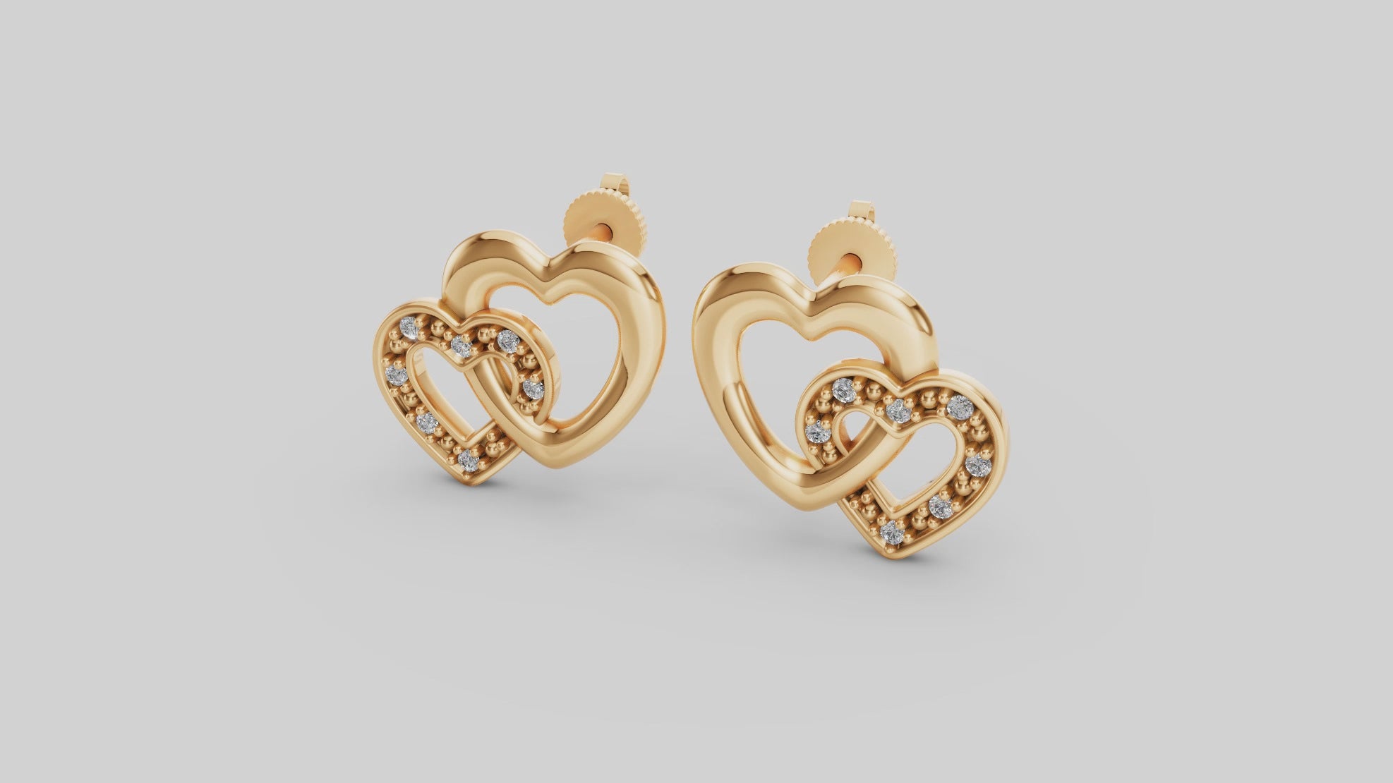 United Hearts Earrings