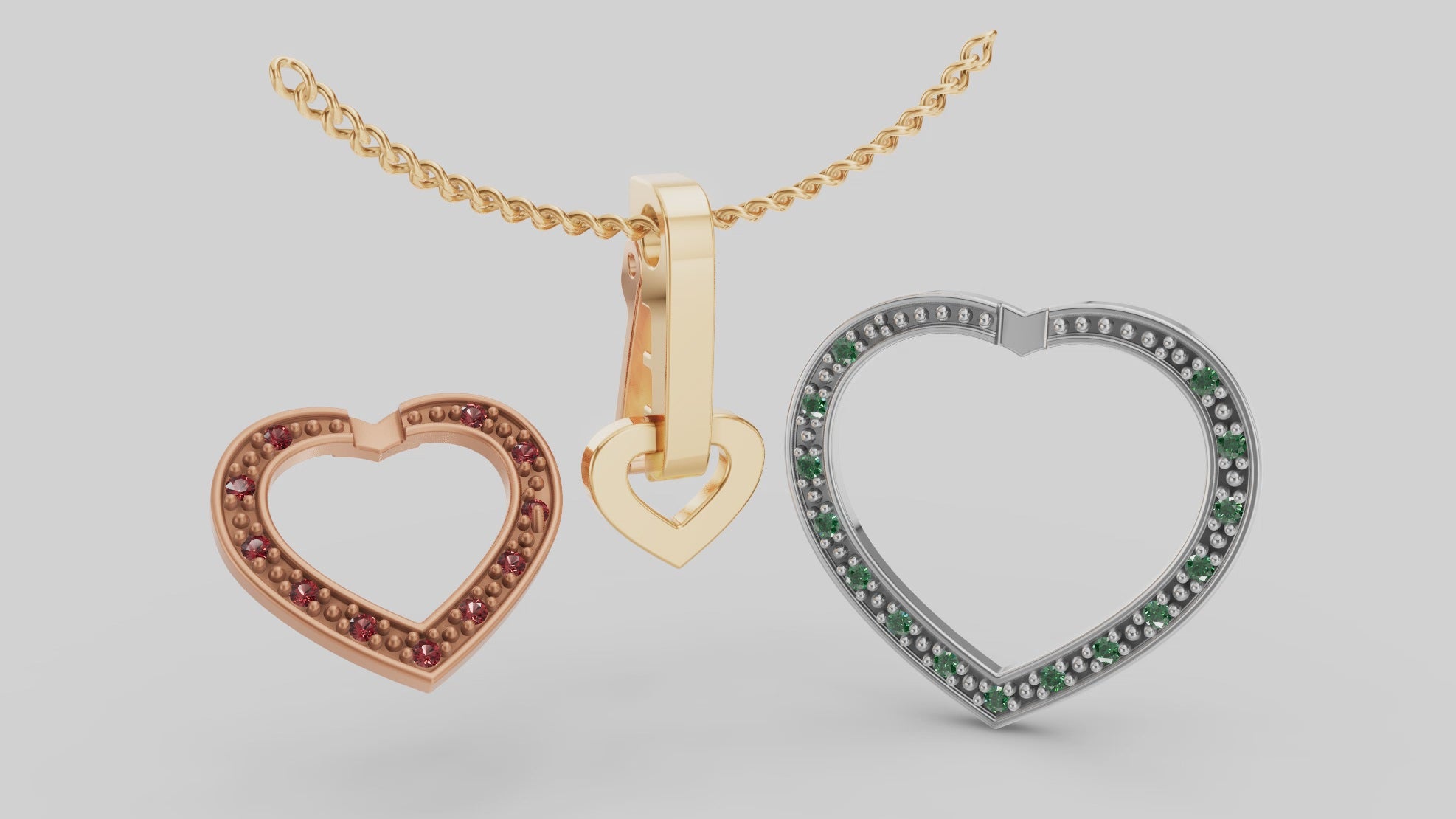 Three Hearts Buildable Set