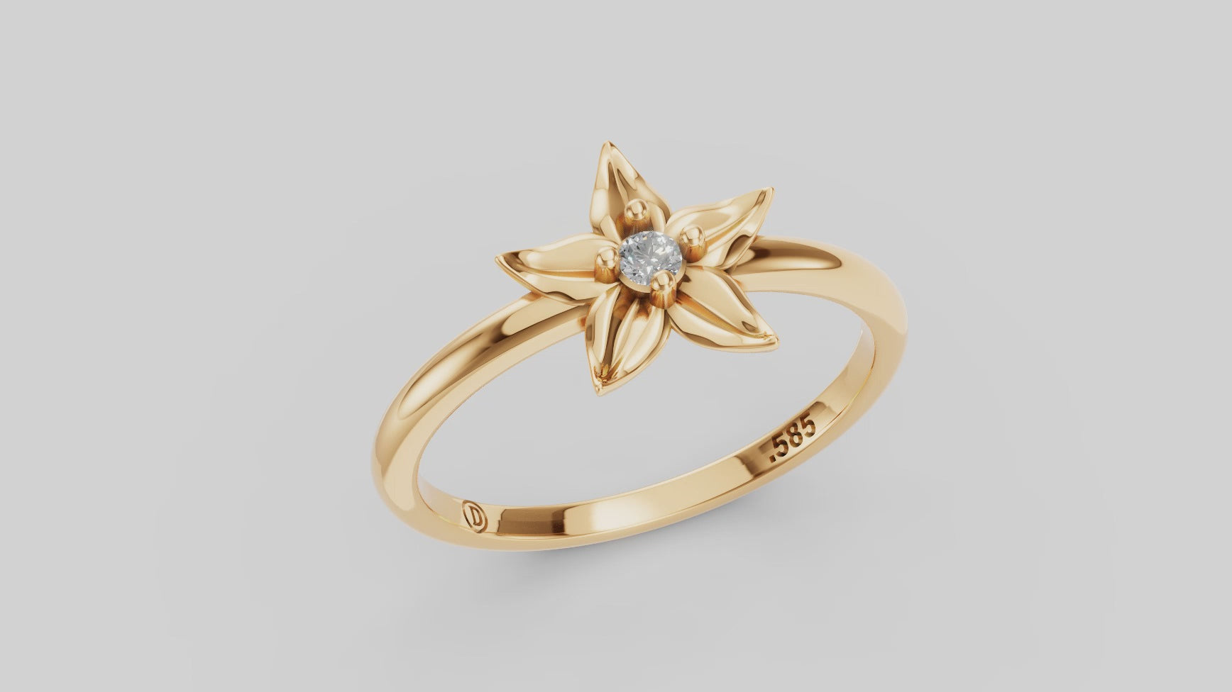 Anillo de Flor de Jazmín